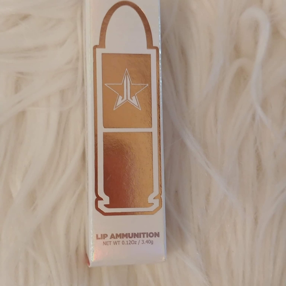 💋FIRM! NWT JEFFREE STAR COSMETICS GALAXY GOLD LIP AMMUNITION LIPSTICK - Picture 2 of 12